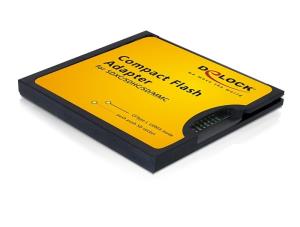 61796 DELOCK Adapter SDHC/MMC -> Compact Flash