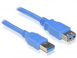 EU Product - USB3.0 Verl. A -> A St/Bu 1.00m blau thumbnail