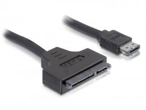 84402 DELOCK Power Over eSATA-Kabel - 11-poliger USB/eSATA (5/12V)
