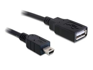 EU Product - USB Kabel A -> Mini-B Bu/St 0.50m sw thumbnail