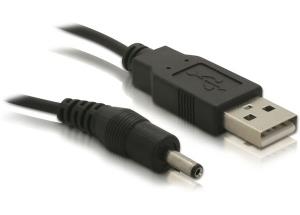 82377 DELOCK USB- / Stromkabel - Gleichstromstecker 3,5 x 1,35 mm (M)