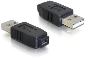 65029 DELOCK USB-Adapter - USB (M) zu Mikro-USB Typ AB (W)