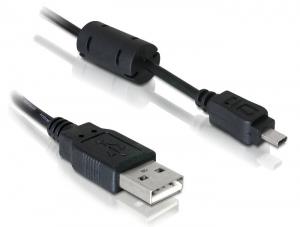 82414 DELOCK Kamera Kabel USB2.0 Typ A -> Nikon UC-E6 8Pin