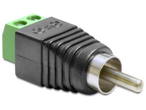 EU Product - Adapter Terminalblock 2Pin -> Cinch Stecker thumbnail