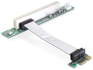 41856 DELOCK Riser card PCI Express x1 > PCI 32Bit 5 V with flexible cable