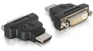 EU Product - Adapter HDMI Stecker > DVI-D Buchse mit LED thumbnail