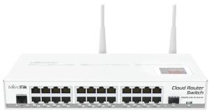 CRS125-24G-1S-2HND-IN MIKROTIK CRS125-24G-1S-2HND-IN - Wi-Fi 4 (802.11n) - Dual-band (2.4 GHz / 5 GHz) - Ethernet LAN