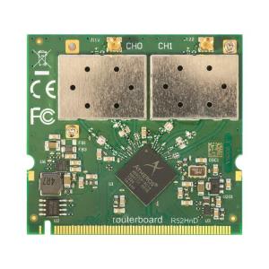 R52HND MIKROTIK R52HN - Internal - Wireless - Mini PCI - WLAN - 300 Mbit/s - Green