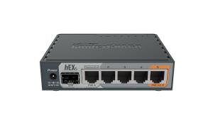 RB760iGS MIKROTIK hEX S - Ethernet WAN - Gigabit Ethernet - Black