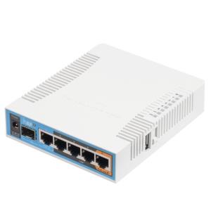RB962UiGS-5HacT2HnT MIKROTIK hAP ac - 500 Mbit/s - 10,100,1000 Mbit/s - IEEE 802.11a - IEEE 802.11ac - IEEE 802.11b - IEEE 802.11g - IEEE 802.11n - USB Type-A - 11 V - 17 W