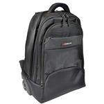 3207 MONO LTD Motion II Wheeled Laptop Backpack for Laptops up to 15 inch Black 3207