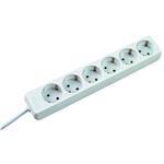 381.241S BACHMANN SELLY - 1.5 m - 6 AC outlet(s) - Indoor - 1.5 mm? - Plastic - White