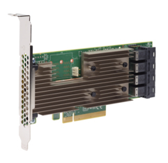 05-25703-00 BROADCOM 9305-16i - PCIe - PCIe - Mini-SAS - Low-profile - PCIe 3.0 - SATA - Aluminium - Black - Green
