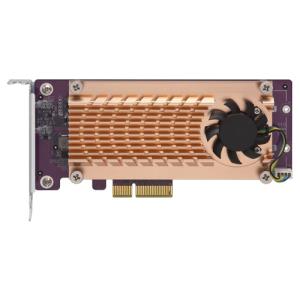 QM2-2P-244A QNAP SYSTEMS Dual M.2 PCIe SSD expansion card