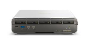 TS-H3077AFU-R7-64G QNAP SYSTEMS 2U 30-bay 2.5 SATA all flash NAS AMD Ryzen 7000 series 8C16T (boost up to 5.3 GHz) 64GB DDR5 non-ECC RAM (max. 128GB total) 2x 10GBASE-T + 2x 2.5 GbE RJ45 3 x PCIe Gen 4 expansion slots 2 x 550W redundant pwoer supply without rail kit. Support rail k