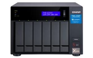 QNAP TVS-672XT NAS Tower Ethernet LAN Black i3-8100T thumbnail