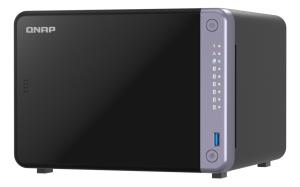 TS-632X-4G QNAP SYSTEMS 6-bay desktop NAS - AL524 4C 2.0GHz 4GB DDR4 RAM (max 16GB) 2 x 10GbE SFP+ 2 x 2.5GbE 1 x PCIe Gen3 2 x USB 3.2 Gen1