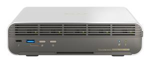 EU Product - - TBS-H574TX - NAS-Server - 5 Sch�chte - RAID RAID 0, 1, 5, 6, 10, 50, JBOD, 60, 60 Hot Spare - RAM 12 GB 2.5 Gigabit Ethernet / 10 Gigabit Ethernet iSCSI Support thumbnail