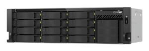 3U short-depth Rackmount NAS | 12x3.5in & 4xE1.S | Intel Atom C5125 8C 2.8GHz | 8GB RAM | 2 x 2.5GbE  | 1 x 10GBASE-T  | 2 x PCIe Gen3 x4 | 2 x 550W redundant PSU thumbnail