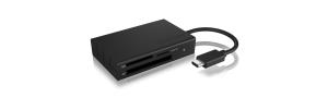 EU Product - Adapter IcyBox ext. Kartenleser USB TypeC -> SD/microSD/CF retail thumbnail