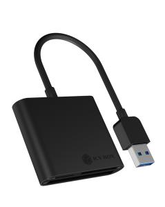 EU Product - MultiReader IcyBox       3xCard CF,SD,microSD IB-CR301-U3 retail thumbnail