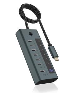 EU Product - Hub  7-Port IcyBox Hub USB 3.2 Gen 2 Type-C retail thumbnail