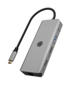 EU Product - Dockingstation IcyBox 9-in-1 mobile USB 3.2 Gen 1 Type-C retail thumbnail