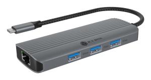 EU Product - 6-in-1 Travel Docking 1 HDMI 4K60Hz 3 Usb-A 5Gbit/s 1x LAN RJ45 1 Gbit/s 1 thumbnail