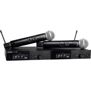 SLXD24D/SM58-G58 SHURE Dual Wireless Vocal System with SM58