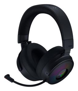 Kraken V4 PRO - Headset - full size - Bluetooth / 2.4 GHz radio frequency - wireless, wired - USB-A, 3.5 mm jack thumbnail