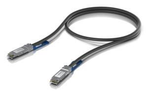 EU Product - Ubiquiti Direct Attach Copper Cable QSFP28 100Gbps 0.5m UACC-DAC-QSFP28-0.5M UACC-DAC-QSFP28-0.5M: QSFP28, 100 Gbps