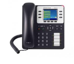 GXP2130 GRANDSTREAM NETWORKS GXP2130 v2 - IP Phone - Black - Grey - Wired handset - 3 lines - 2000 entries - Digital