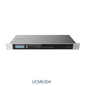 UCM6304 GRANDSTREAM NETWORKS UCM6304 - IP Centrex (hosted/virtual IP) - 2000 user(s) - Gigabit Ethernet - 100 - 240 V - 50 - 60 Hz - 12 V
