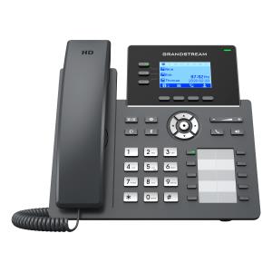 GRP2604 GRANDSTREAM NETWORKS GRP2604 - IP Phone - Black - Wired handset - 3 lines - 2000 entries - LCD