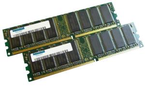 A Hypertec Legacy Dell equivalent 512MB Kit (2 x 256 PC3200 DIMM) from Hypertec thumbnail