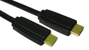 99CDLHD4-101 CABLES DIRECT 1M V1.4 HDMI M-M CABLE BL+GOLD CONNS