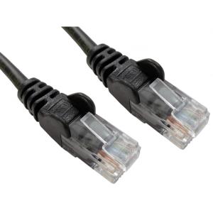 99TRT-600K CABLES DIRECT 0.5M NETWORK 5E  MOULDED BOOT  BLACK