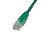 0.25m Cat5e Cbl - Green 24AWG thumbnail