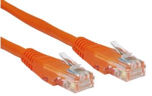2m Cat5e Cbl - Orange 24AWG thumbnail