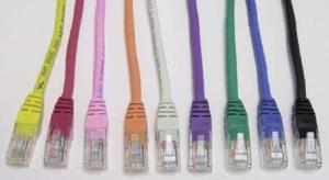 2m Cat5e Cbl - Red 24AWG thumbnail