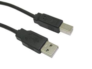 1MTR USB 2.0 A M - B M BLACK thumbnail