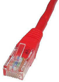 1.5m Cat5e Cbl - Red 24AWG thumbnail
