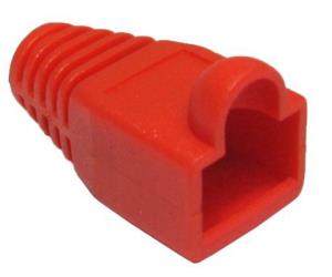 UT-240R CABLES DIRECT CDL Red RJ45 Snagless Boot