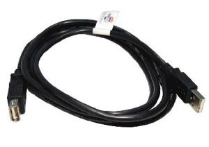 2m USB 2.0 A M-F Ext Black thumbnail
