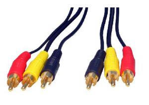 2RR3-01 CABLES DIRECT CDL 1.2Mtr Three RCA Cable
