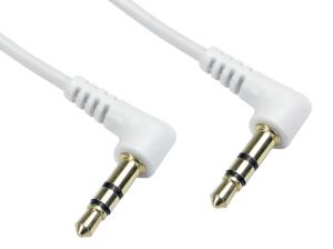 2m R/A 3.5mm Stereo - White thumbnail