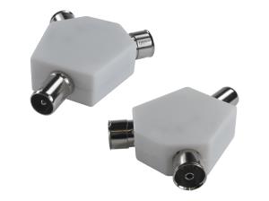 Coax M - 2xCoax F Splitter thumbnail