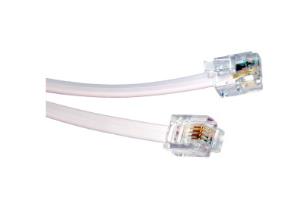 7.5m RJ11 to RJ11 Modem White thumbnail