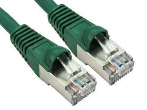 0.25m Cat6A Patch Cable - Grn thumbnail