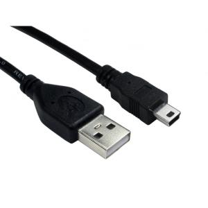 99CDL2-0623 CABLES DIRECT 3M USB 2.0 A MALE TO MINI B 5 PIN M